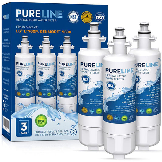 Triple Filtration Refrigerator Water Filter