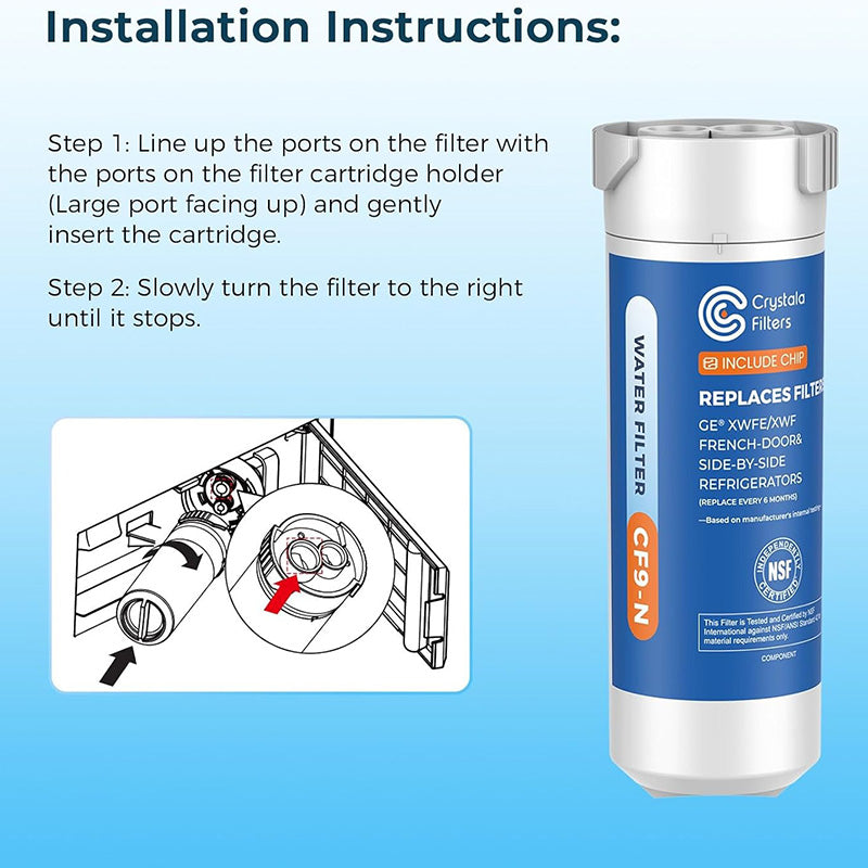 Built-in CHIP Refrigerator Water Filter