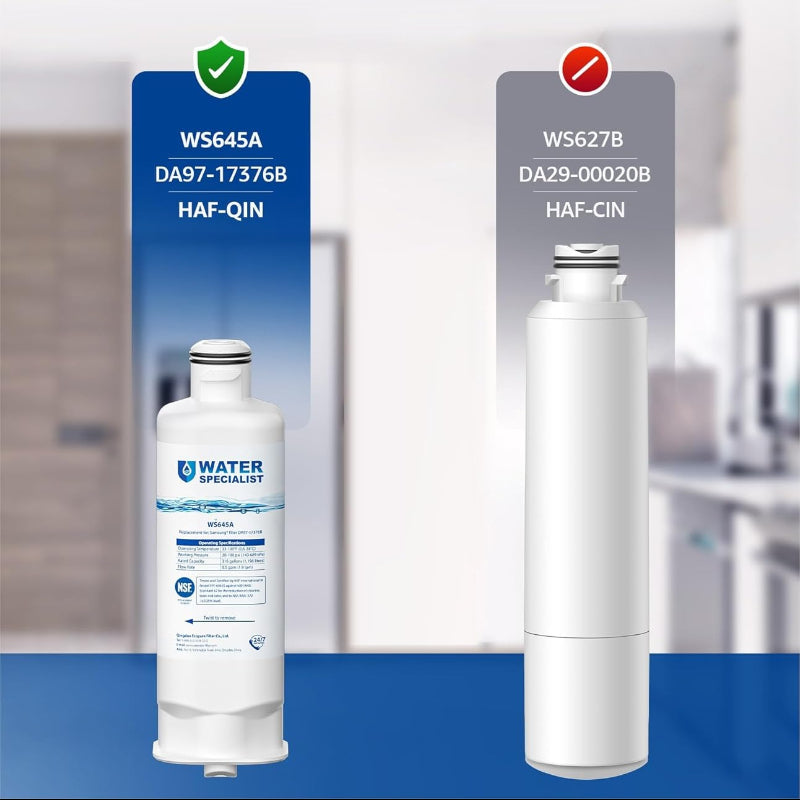 Square Refrigerator Hard Water Home Filter