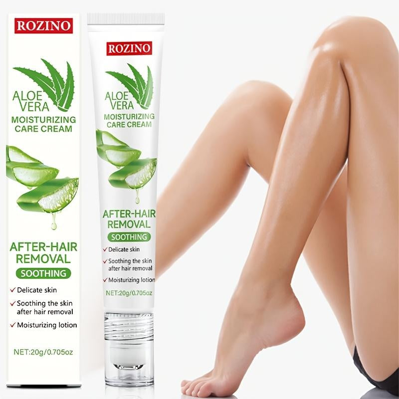 Rozino Aloe Vera Post-Hair Removal Cream: Soothing, Moisturizing for Smooth Skin