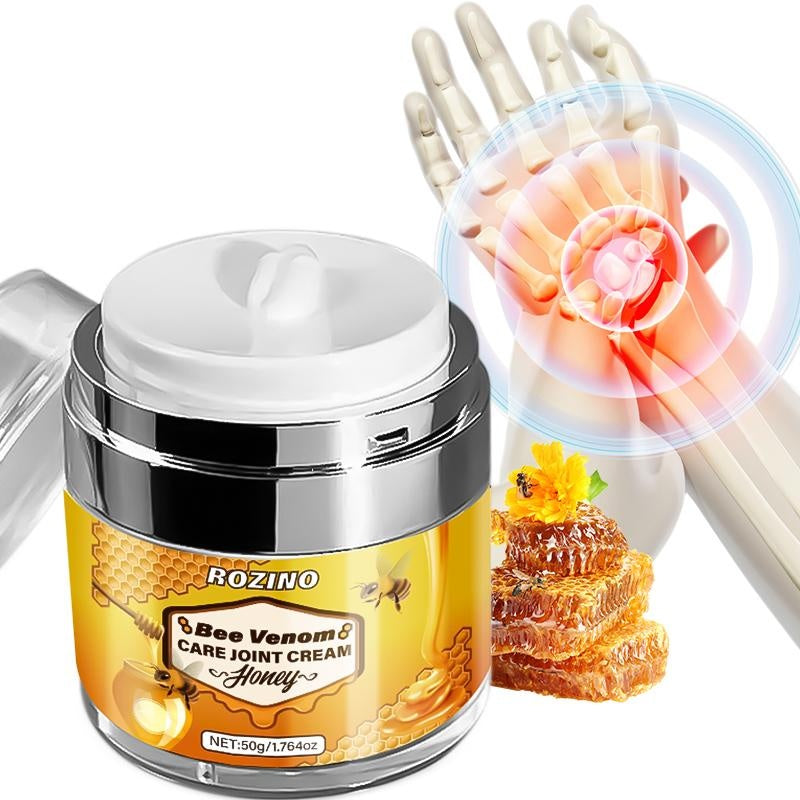 ROZINO Bee Venom Care Joint Cream - Soothing Relief for Joint Discomfort Treatment Therapeutic