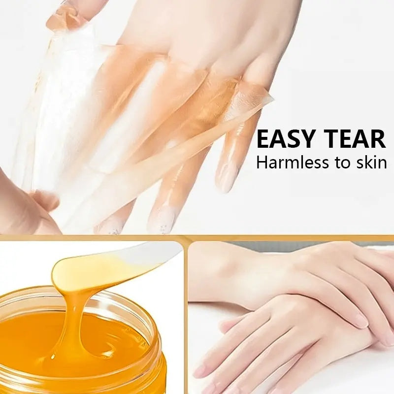Vitamin C and turmeric hand and foot masks brighten skin tone, remove dead skin, Smooth and soft, Deep moisturizing care, Gentle skincare
